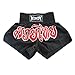 TOPTIE Kickboxing Muay Thai MMA Training Shorts, Boxing Trunks-XL