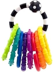 Sassy Ring O' Links Rattle Developmental Toy