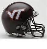 VIRGINIA TECH HOKIES RIDDELL MINI HELMET