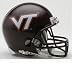 VIRGINIA TECH HOKIES RIDDELL MINI HELMET