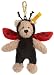 Steiff 345333 - Schlüsselanhänger Teddybär Marienkäfer
