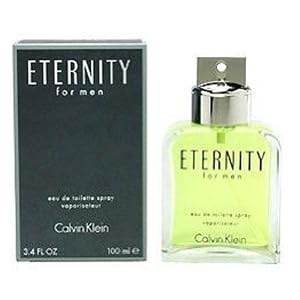 CALVIN KLEIN ETERNITY FOR MEN EAU DE TOILETTE SPRAY 3.4 FL OZ