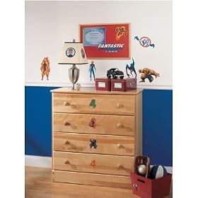 Fantastic Four Peel & Stick Wall Decals