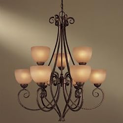 Minka Lavery Caspian Nine Light Chandelier 729-355