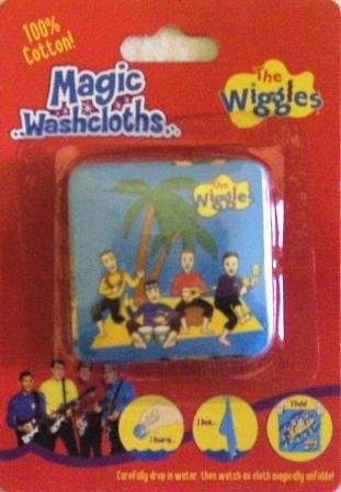 NEW The Wiggles Magic Washcloth - On the Beach