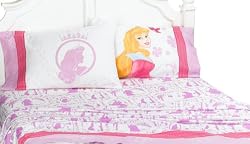 Disney Sleeping Beauty Twin Sheet Set