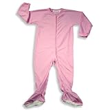 Wonder Kids - Infant and Toddler Girls Blanket Sleeper With Feet, Pink