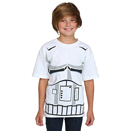 Star Wars the Stormtrooper Costume White Youths T-shirt