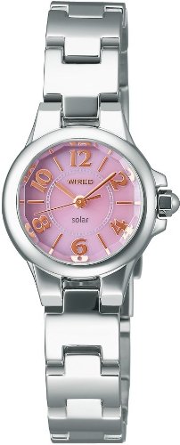 WIRED f (ワイアード エフ) 腕時計 SWEET SOLAR COLLECTION (スウィート ソーラー コレクション) エコテックソーラー 秒針つき AGED008 レディース