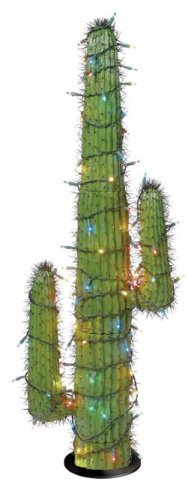 GKI Bethlehem Lighting 4-Foot Cactus With 100 Multi Color Lights
