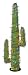 GKI Bethlehem Lighting 4-Foot Cactus With 100 Multi Color Lights