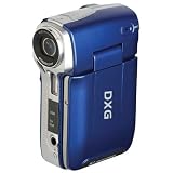 DXG DXG-565VB 5.0 Mega PIxel Ultra-Compact Digital Camcorder With 2.4-Inch LCD Display (Blue)