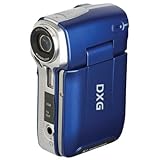 DXG DXG-565VB 5.0 Mega PIxel Ultra-Compact Digital Camcorder With 2.4-Inch LCD Display (Blue)