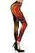 Women's Printed Leggings, Melted Wax, Regular