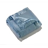 Elegant Baby Plush Microfiber Blankie - Pastel Blue