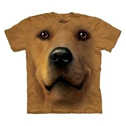 The Mountain Golden Face Adult T-shirt Tee