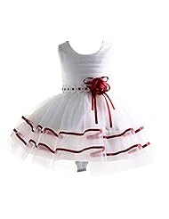 Girls Polyester/Satin/Tulle Ballerina Wedding Dress  With a Sash 