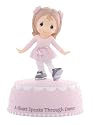 Precious Moments "Your Heart Speaks Through Dance" Tap Dance Resin Musical