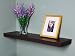 Ennospace 48 Inch x 10 Inch x 2 Inch Chicago Wall Shelf Display Floating Shelves Walnut