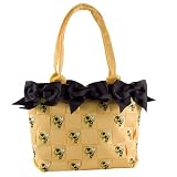 Large Bow Bucket Purse - Georgia Tech Yellow Jackets NCAA College Athletics