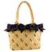 Large Bow Bucket Purse - Georgia Tech Yellow Jackets NCAA College Athletics