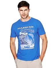 North Coast Pure Cotton Half Moon T-Shirt