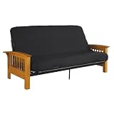 Serta Florence Futon Frame- Medium Oak(Full)