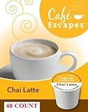 Cafe Escapes * CHAI LATTE * 48 K-Cups for Keurig Brewers