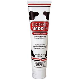 Udderly Smooth Udder Cream, Skin Moisturizer, 4 Ounce Tube