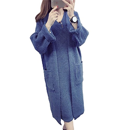 Teranos レディース セットアップ コート ワンピース ロング丈 Vネック オフショル 無地 秋 冬 カジュアル シンプル