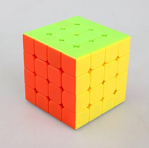 Haicheng Electronics (TM) Zhisheng QiLinKing YUXIN 4*4*4 Stickerless Magic Cube Speed Puzzle Twist Toy Cube Educational Puzzle Toy Gift