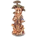 Tree Man Holding Glass Ball