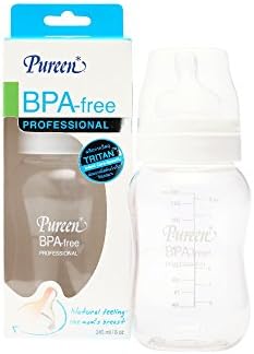 Bottle Pureen Bpa-free Model Tritan - 8 Oz (Colors Assorted)