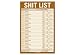 SHIT LIST novelty Offender AVENGE LIST gag notepad NEW