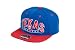MLB Men's Texas Rangers Arched Snapback Cap (Royal/Red, Adjustable)