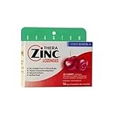 Thera Zinc Lozenges, Cold Season +, Orange, 24-Count Packages (Pack of 5)