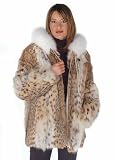 Lynx Fur Jacket - Hooded Lynx Fur Parka