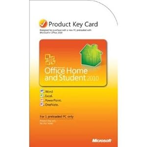 Microsoft Office Home and Student 2010 (Lizenz - Key)