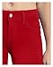 LE3NO Womens Color Skinny Ponte Pants with Stretch