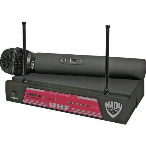 Uhf 4 Ht Single Channel Digitru Diversity Wireless Hand Held Microphone System Sys/11 115 Durable