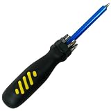 Trademark Tools 75-22510 Hawk 8-in-1 Multipurpose Driver with Bits and Telescopic Magnet