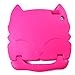 HDE Kids Light Weight Shock Proof Handle Case for iPad 2/3/4 (Pink Cat)
