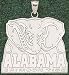 Anderson Jewelry Crimson Tide Elephant Logo Giant Silver Charm