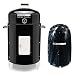 Brinkmann 810-5301-V Smoke'N Grill Double Charcoal Smoker/Grill with Outdoor Vinyl Cover