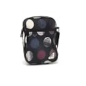 Roxy Shoulder Hip Bag - Festival Purple Spots