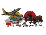 Lontic Wild Quest Seaplane Rescue Playset