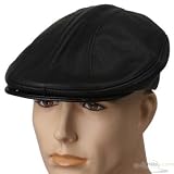 Leather Ivy Cap / Black