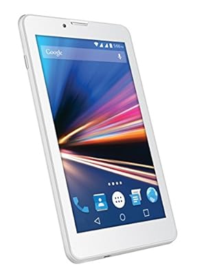 Lava Ivory S 4G Tablet (WiFi and Voice Calling), White-Silver