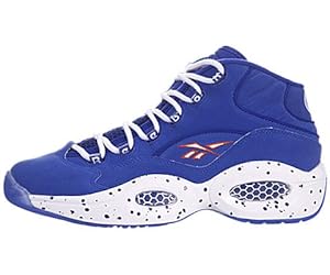 Reebok Question Mid Basketball Shoes - Reebok Royal/White/Reebok Red (Mens) - 8