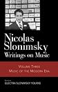 Nicolas Slonimsky: Writings on Music